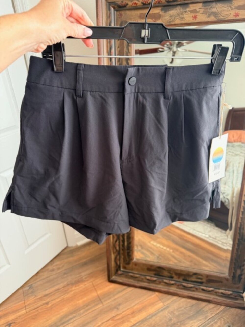 Vuori Black Solar Shorts/ NWT/ MED - Picture 5 of 8